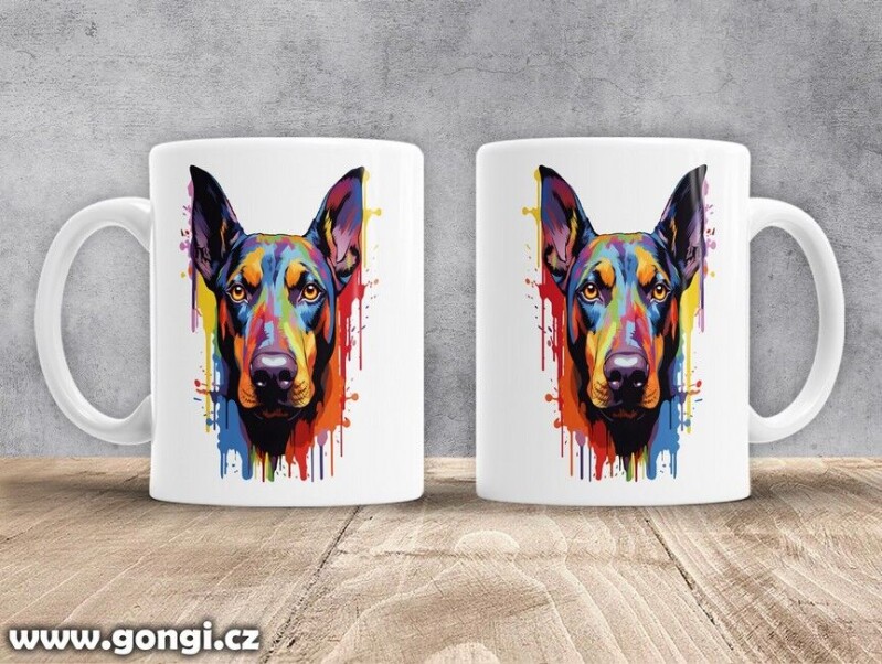 Hrnek - 0279 - Dobrman 01